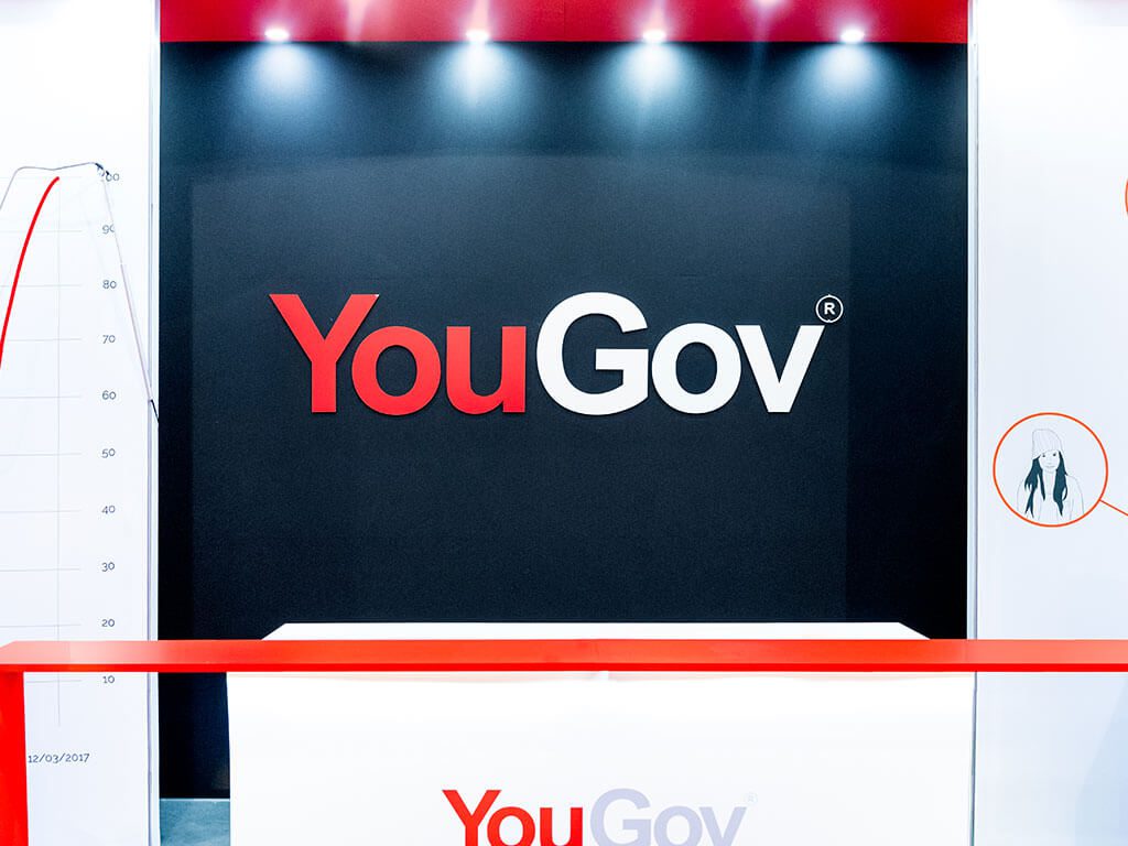 YouGov Exhibition Stand