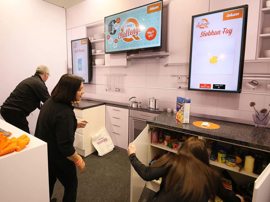 Blum Engaging Exhibition Stand | Nimlok UK