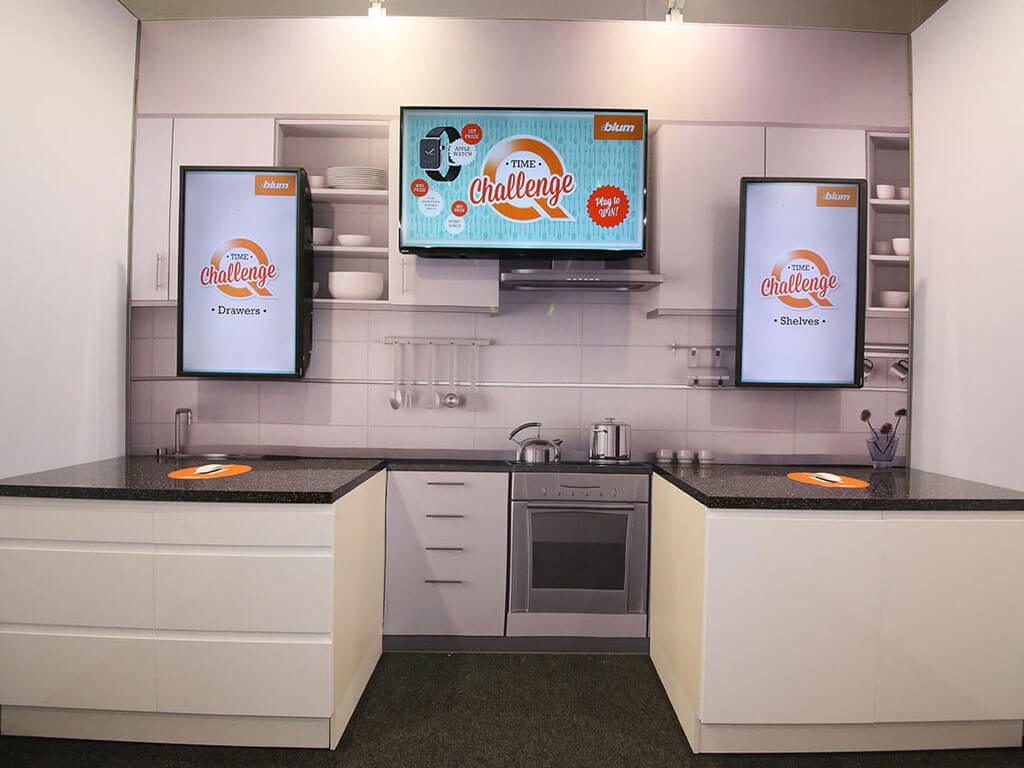 Blum Engaging Exhibition Stand | Nimlok UK