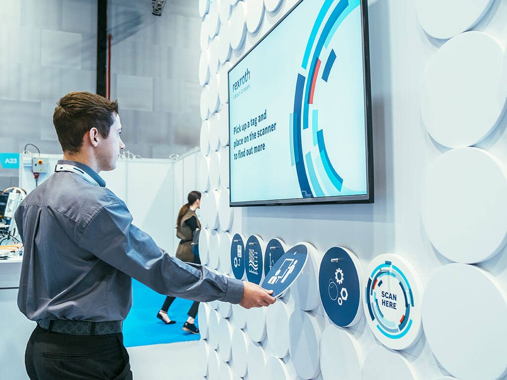 Rexroth Bosch interactive RFID media centre