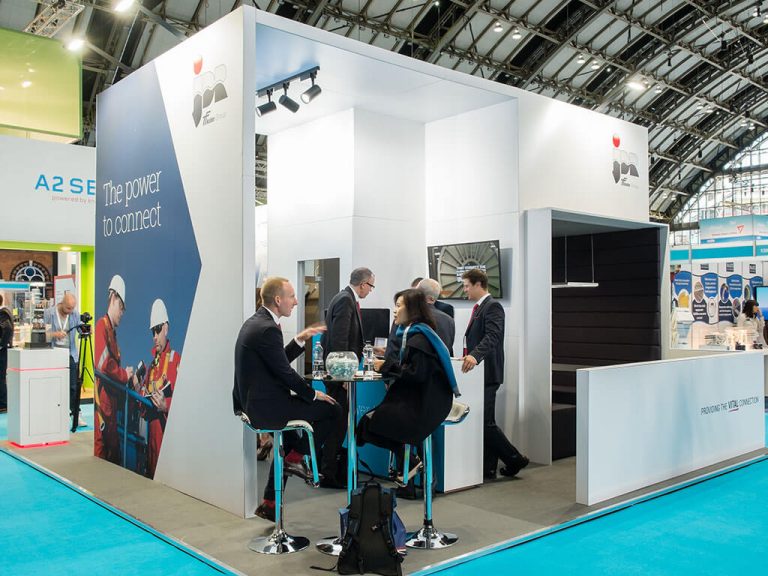 JDR Cables Bespoke Hire Exhibition Stand