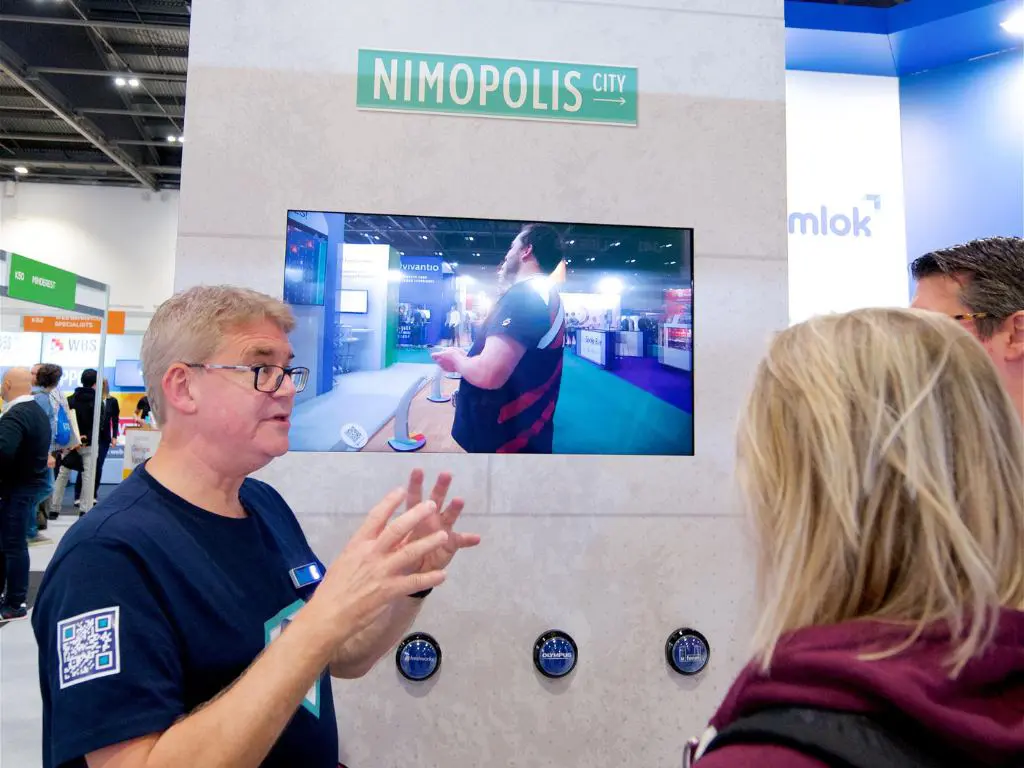Nimlok TFM exhibition stand engagement