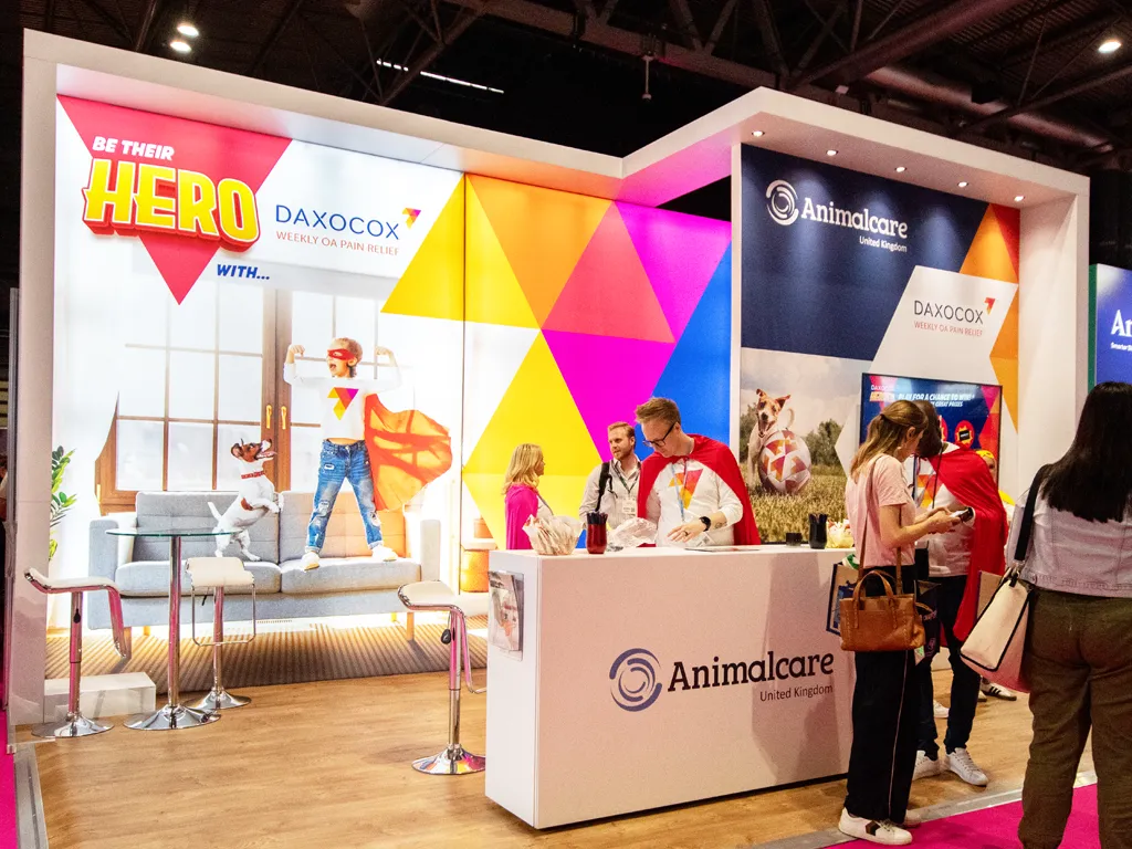Nimlok Animalcare Exhibition Stand