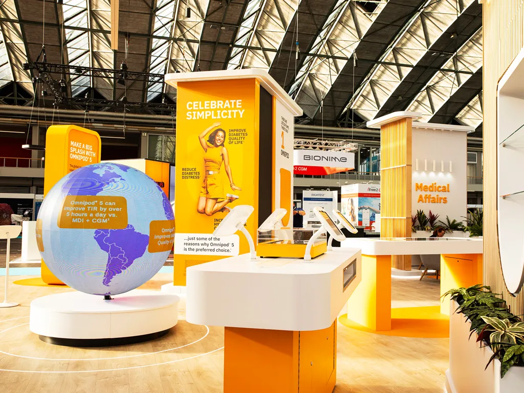 Nimlok Insulet Exhibition Stand