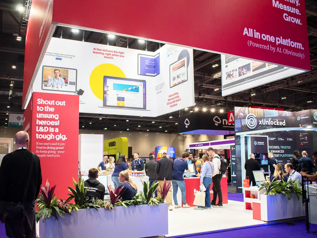 Nimlok example Exhibition Stand